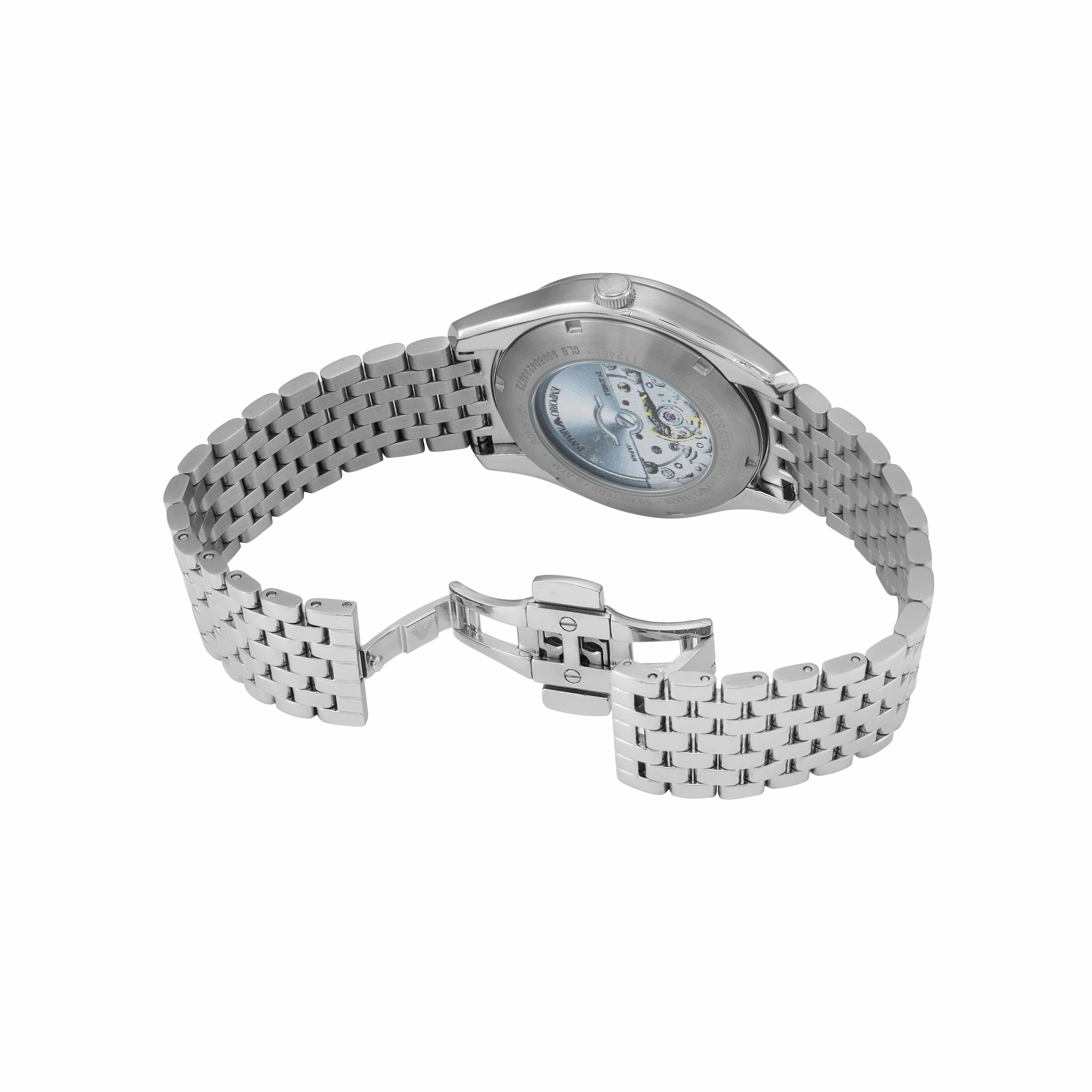 Emporio Armani Men's Luxury Sunray Dial Watch Stainless Steel AR60076