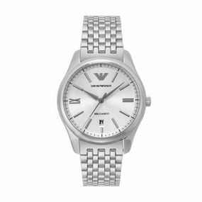 Emporio Armani Men's Luxury Sunray Dial Watch Stainless Steel AR60076