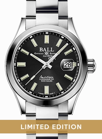 Engineer Master II Endurance 1917 40mm Black - Ltd 1000pcs Ref. NM3000C-S2C-BK