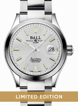 Engineer Master II Endurance 1917 40mm Silver - Ltd 1000pcs Ref. NM3000C-S2C-SL