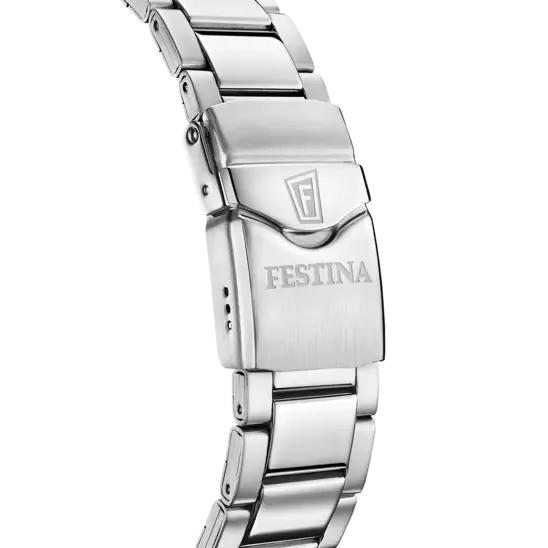 Festina Black Dial Stainless Steel Bracelet Men's Watch F20663/3