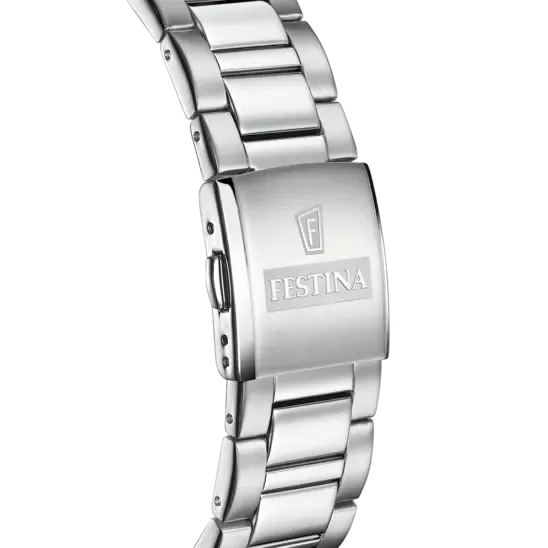 Festina Blue Dial Stainless Steel Strap Men's Watch F20575/2