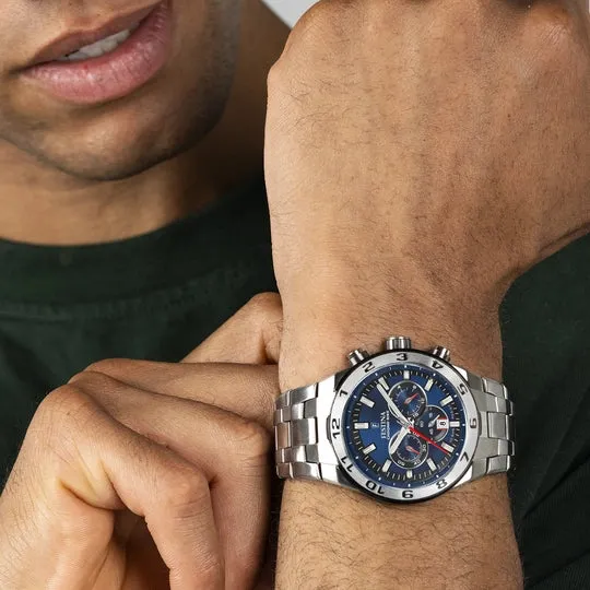 Festina Chrono Bike Blue Dial Stainless Steel Strap Men's Watch F20670/1
