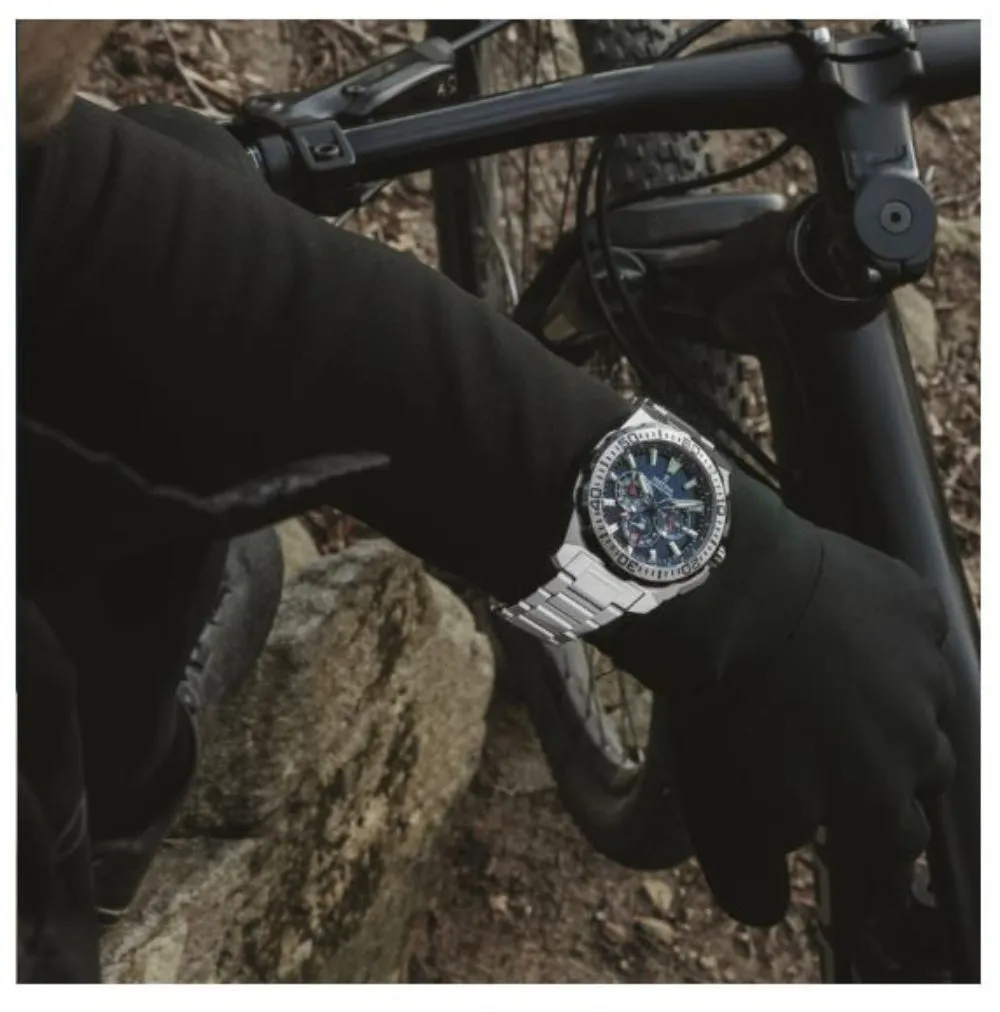 Festina Chrono Bike Blue Dial Stainless Steel Strap Watch f20724/2