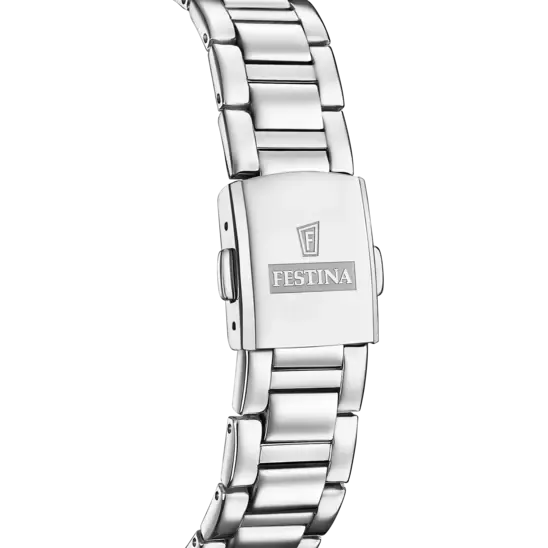 Festina Solar Energy Cream Dial Stainless Steel 316L Women's Watch F20658/1