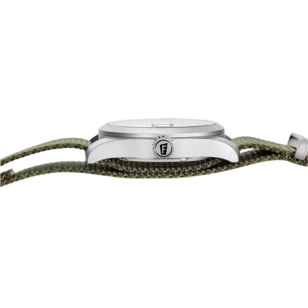 Festina Swiss Made Green Dial Nylon Strap Watch f20082/2