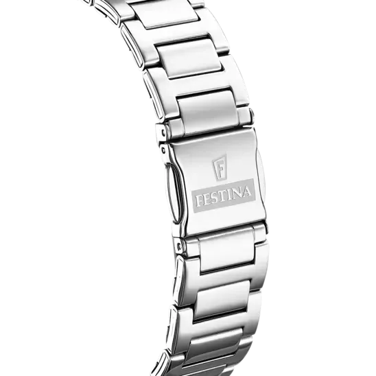 Festina Women's Elegance Zirconia Adorned Stainless Steel Watch F16719/2