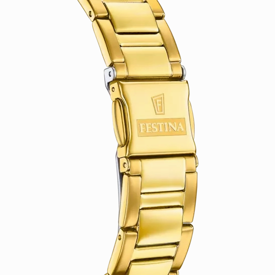 Festina Black Dial Stainless Steel Strap Women's Watch F20609/3