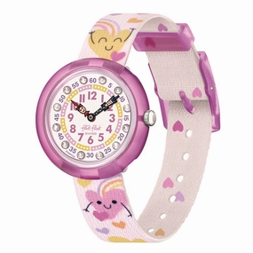 Flik Flak Bouncing Hearts Kids Watch FBNP223