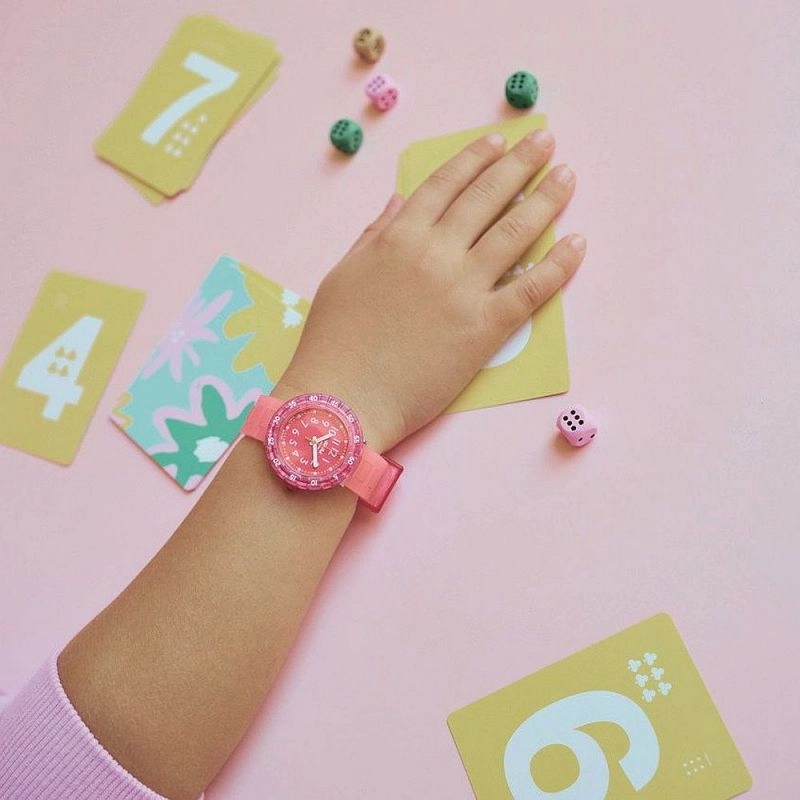 Flik Flak Level Pink Kids Watch FCSP121
