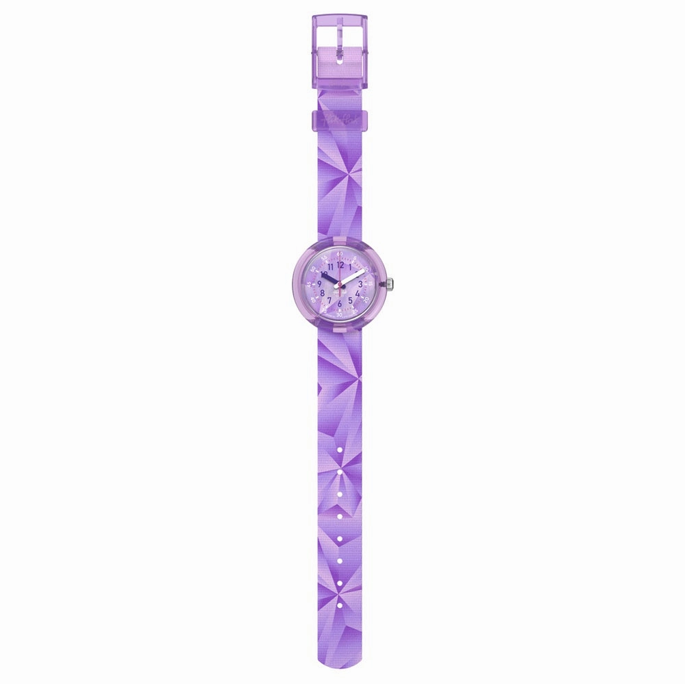 Flik Flak Purple Prism Kids Watch FPNP167