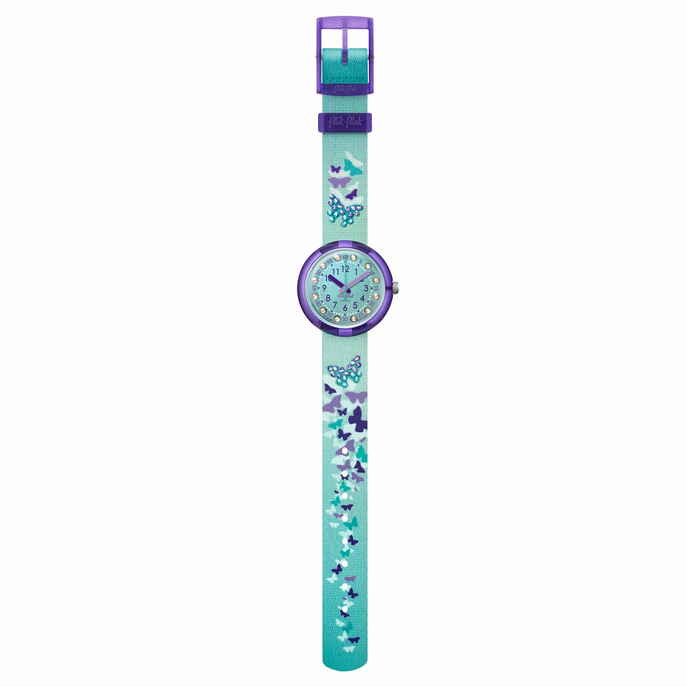 Flik Flak Sparkling Butterfly Kids Watch FPNP100