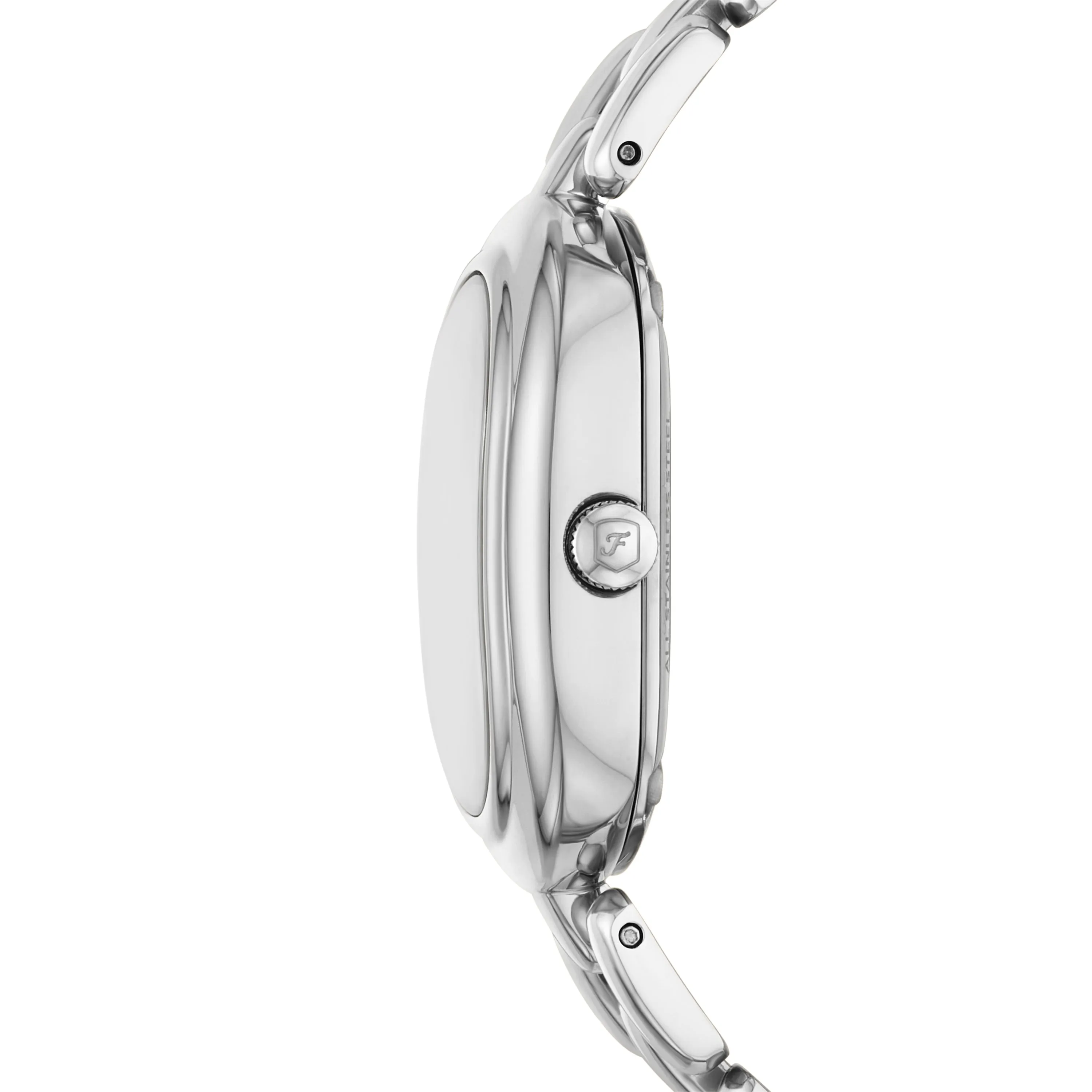 Fossil Sloan Three-Hand Silver Dial Stainless Steel Watch ES5381