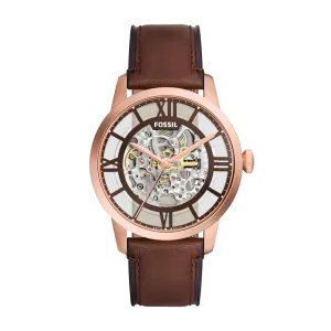 Fossil Townsman Mechanical Brown Leather Band ME3259