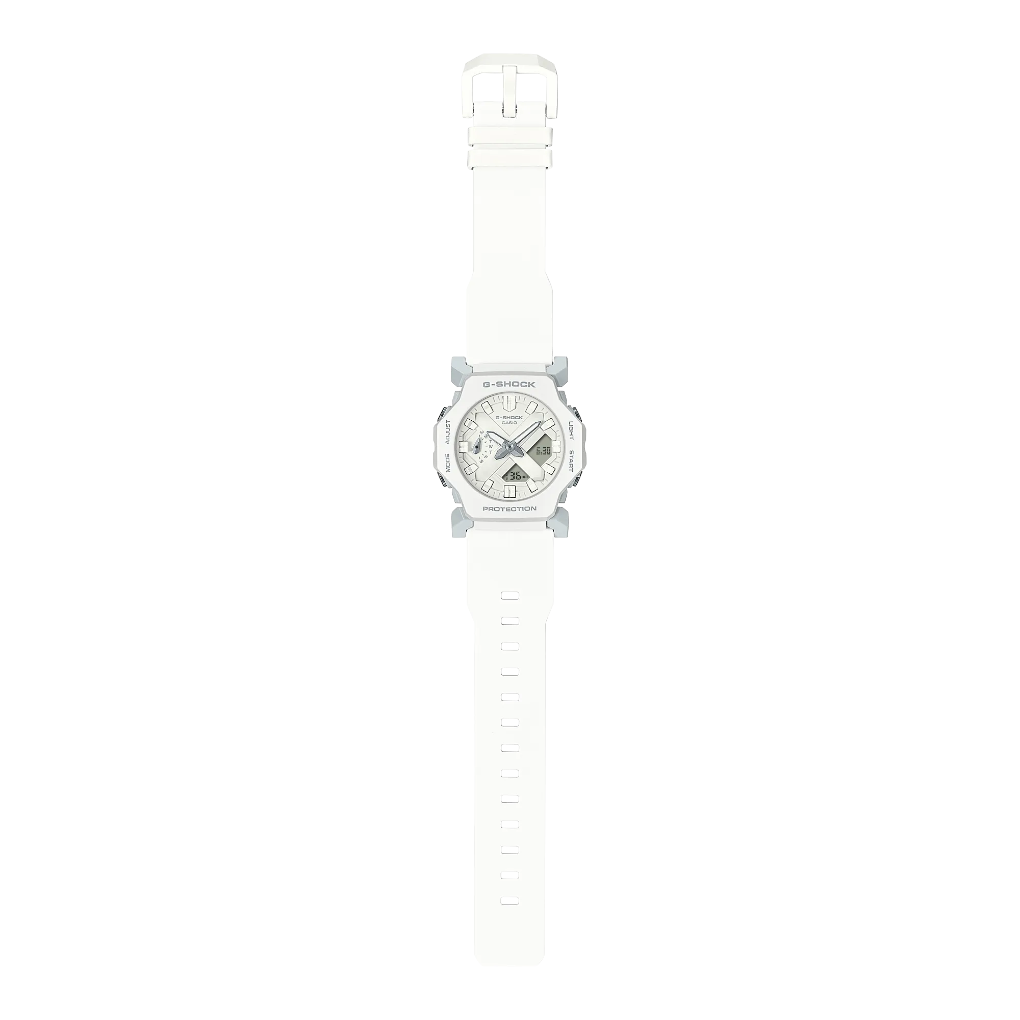 G-Shock Analog Digital White Resin Band Watch GA2300-7A