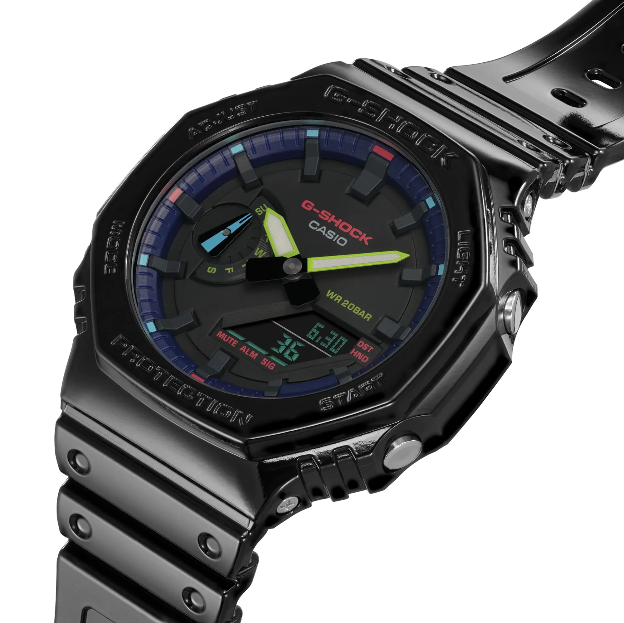 G-Shock CasiOak RGB Gamers Collection GA2100RGB-1A