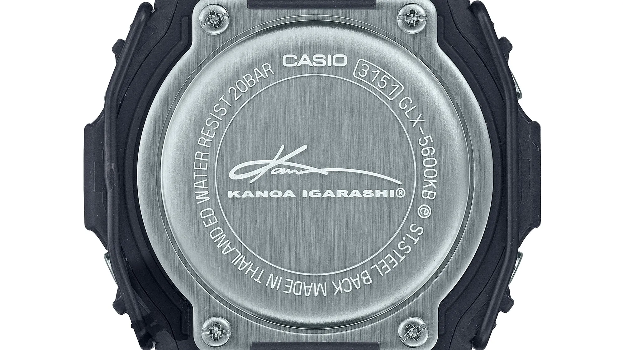 G-Shock G-Glide Grey Dial Black Resin Band Watch GLX5600KB-1D
