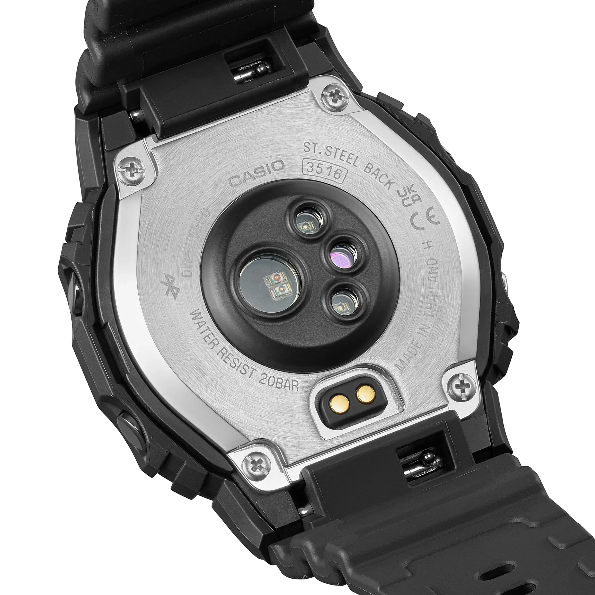 G-Shock G-Squad Black Dial Black Resin Band Watch DWH5600EX-1D