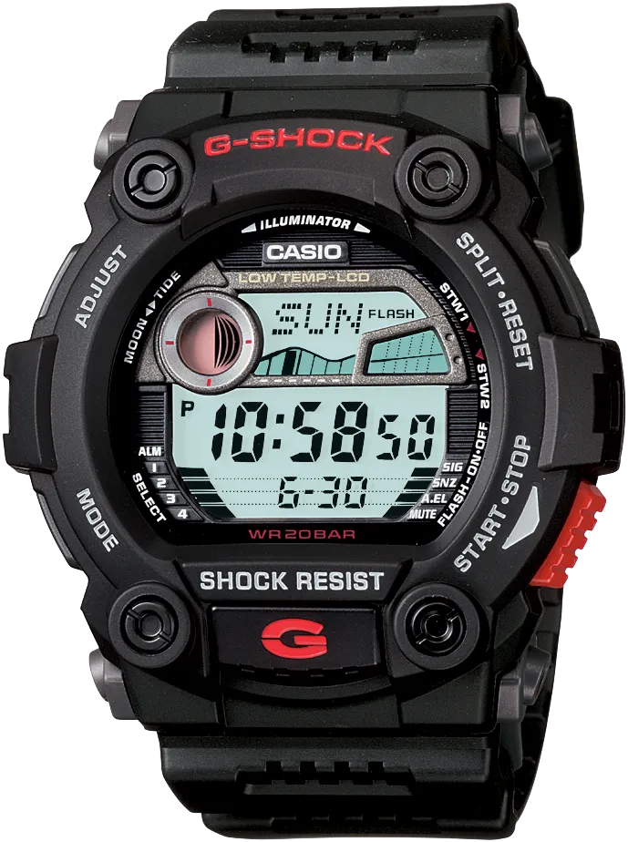 G-Shock G7900-1D Black Red