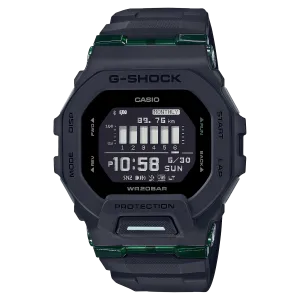 G-Shock GBD-200 Series Black Resin Strap Mens Watch GBD200UU-1D