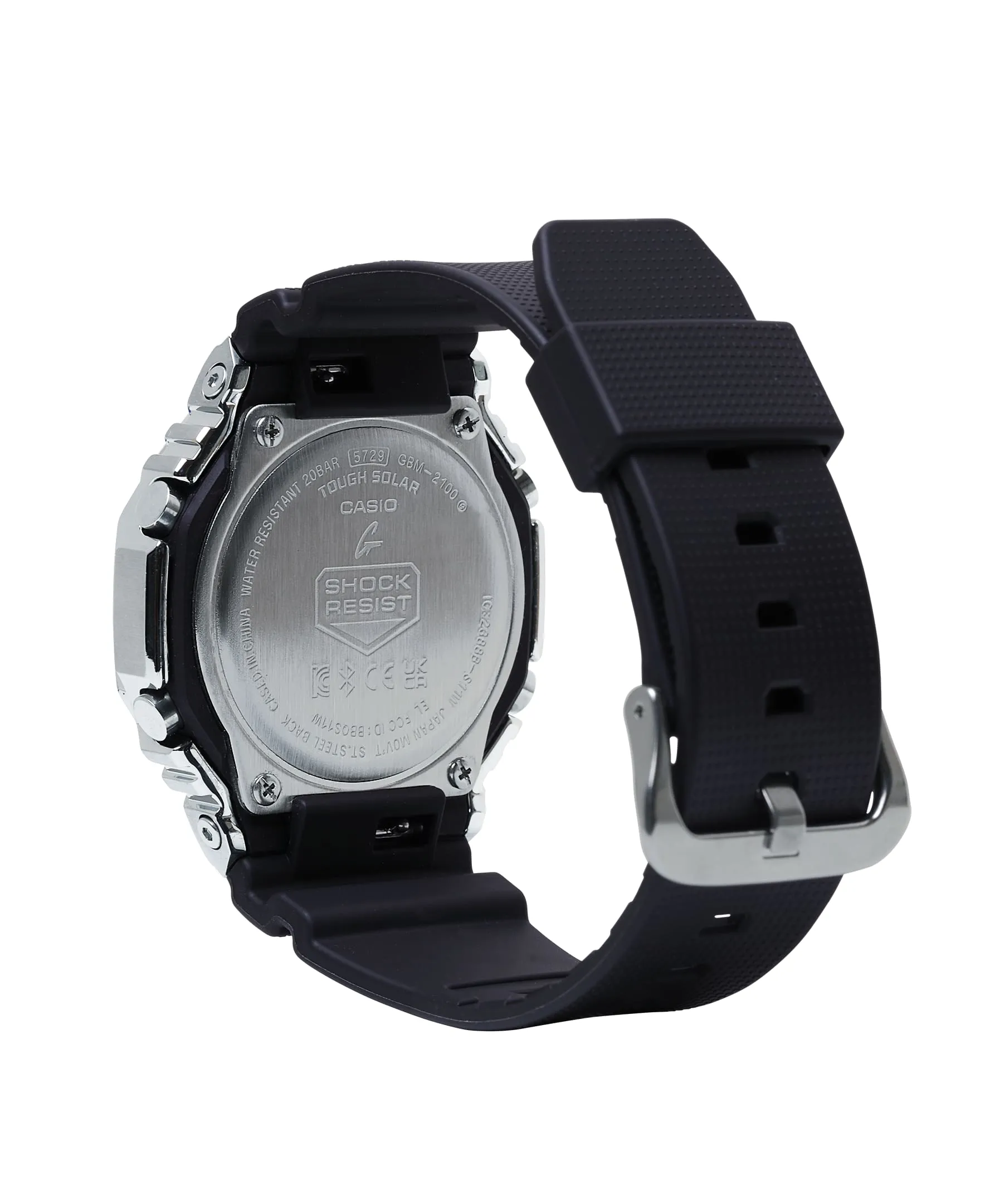 G-Shock Solar Power Black Resin Band Watch GBM2100A-1A3