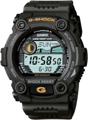 G7900-3D G-Shock Fishing Tide Graph Moon Data Watch