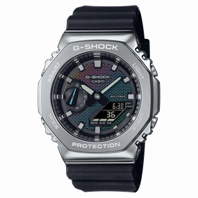 G-Shock 2100 Series G-Steel Black Resin Band Watch GM2100RW-1A