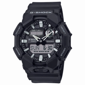 G-Shock Analog Digital Black Resin Band Watch GA010-1A