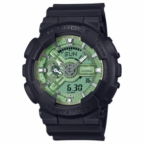 G-Shock Analog Digital DUO Rugged Black Resin Band Watch GA110CD-1A3