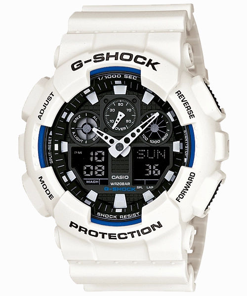 G-Shock Analogue Digital Show Resistant Watch GA100B-7A