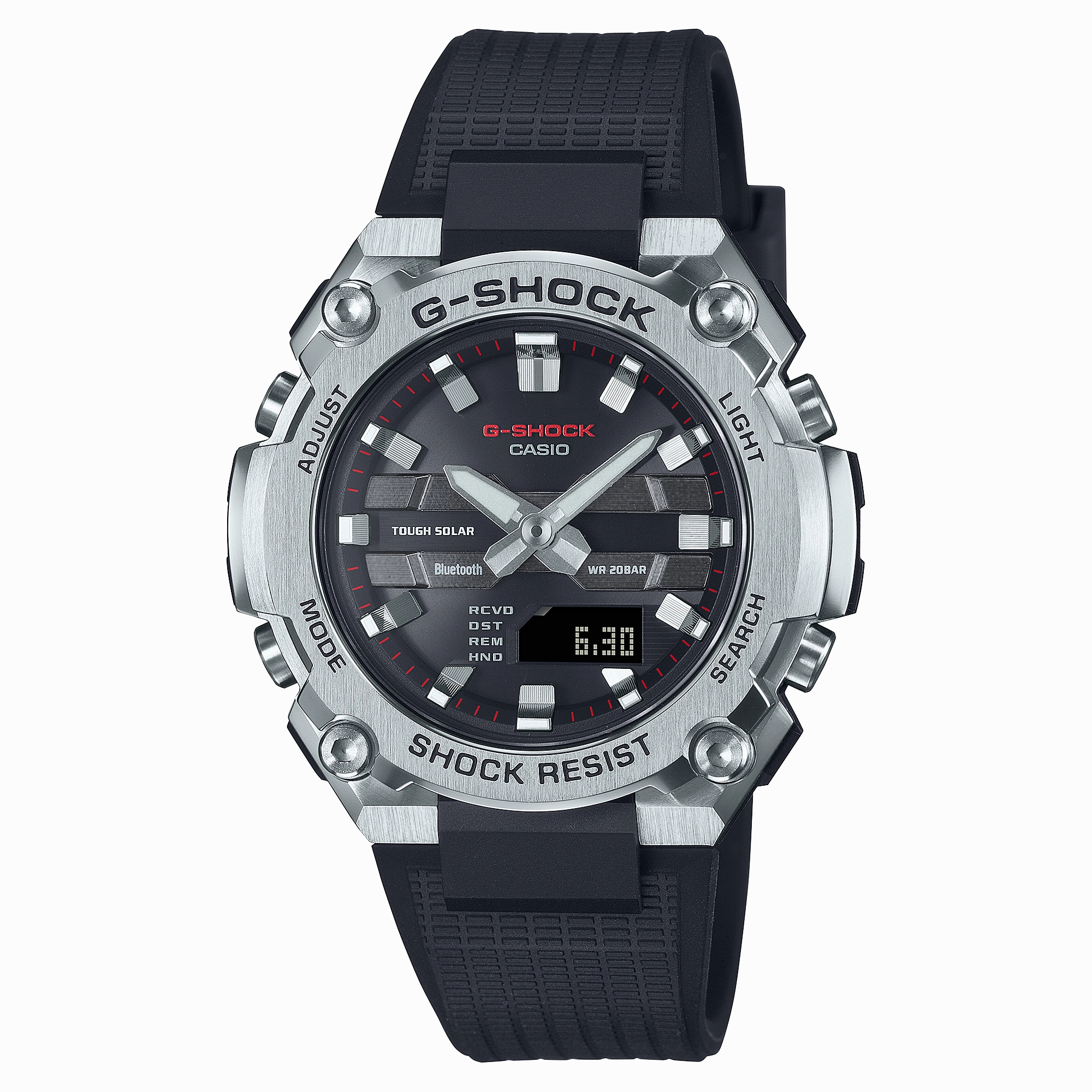 G-Shock Black Resin Band Black Dial Watch GSTB600-1A