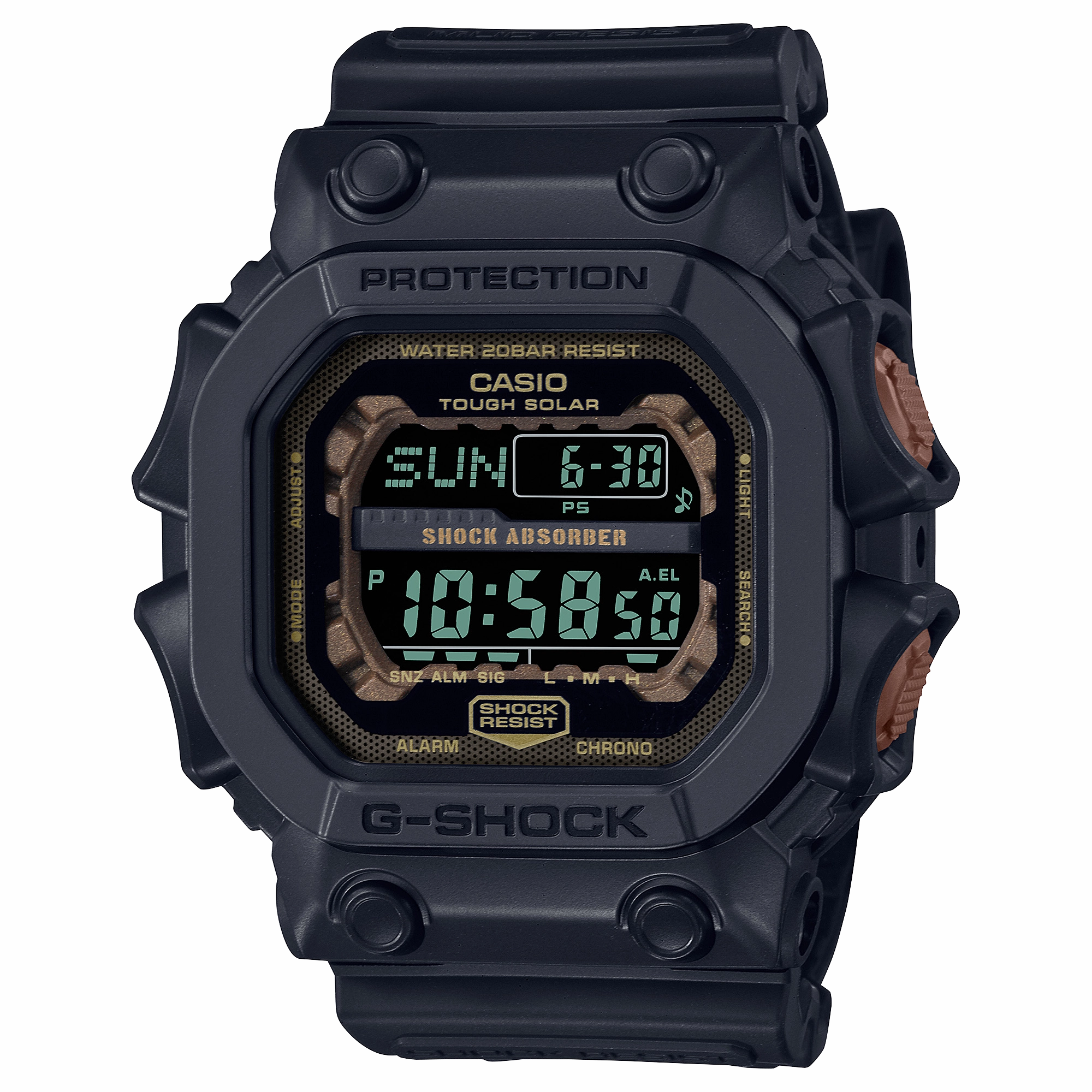 G-Shock Digital Black Resin Band Men's Watch GX56RC-1D