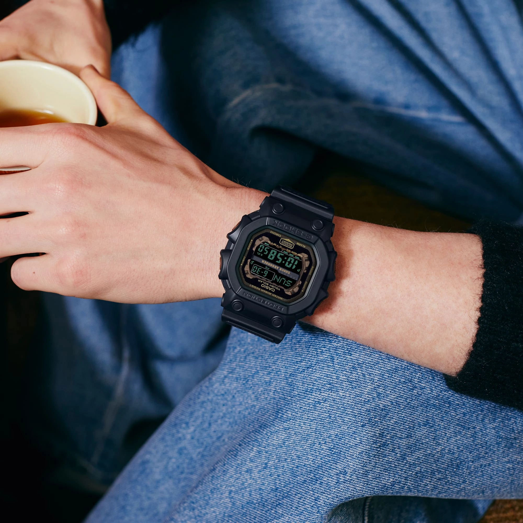 G-Shock Digital Black Resin Band Men's Watch GX56RC-1D
