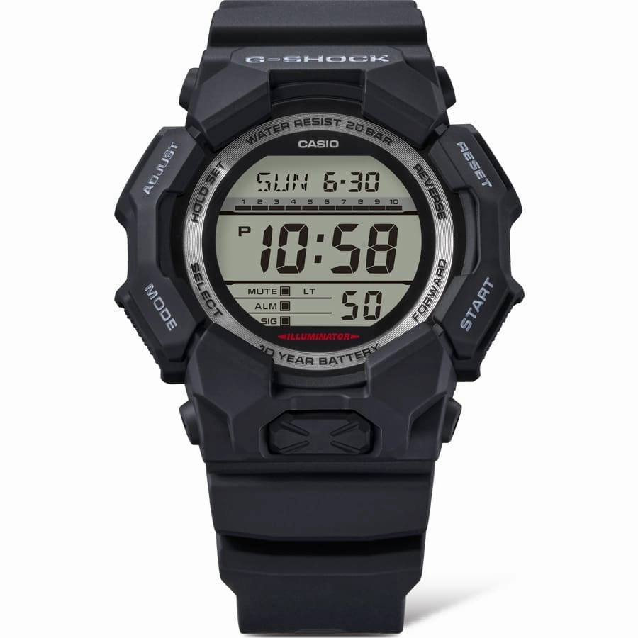G-Shock Digital Black Resin Band Watch GD010-1D