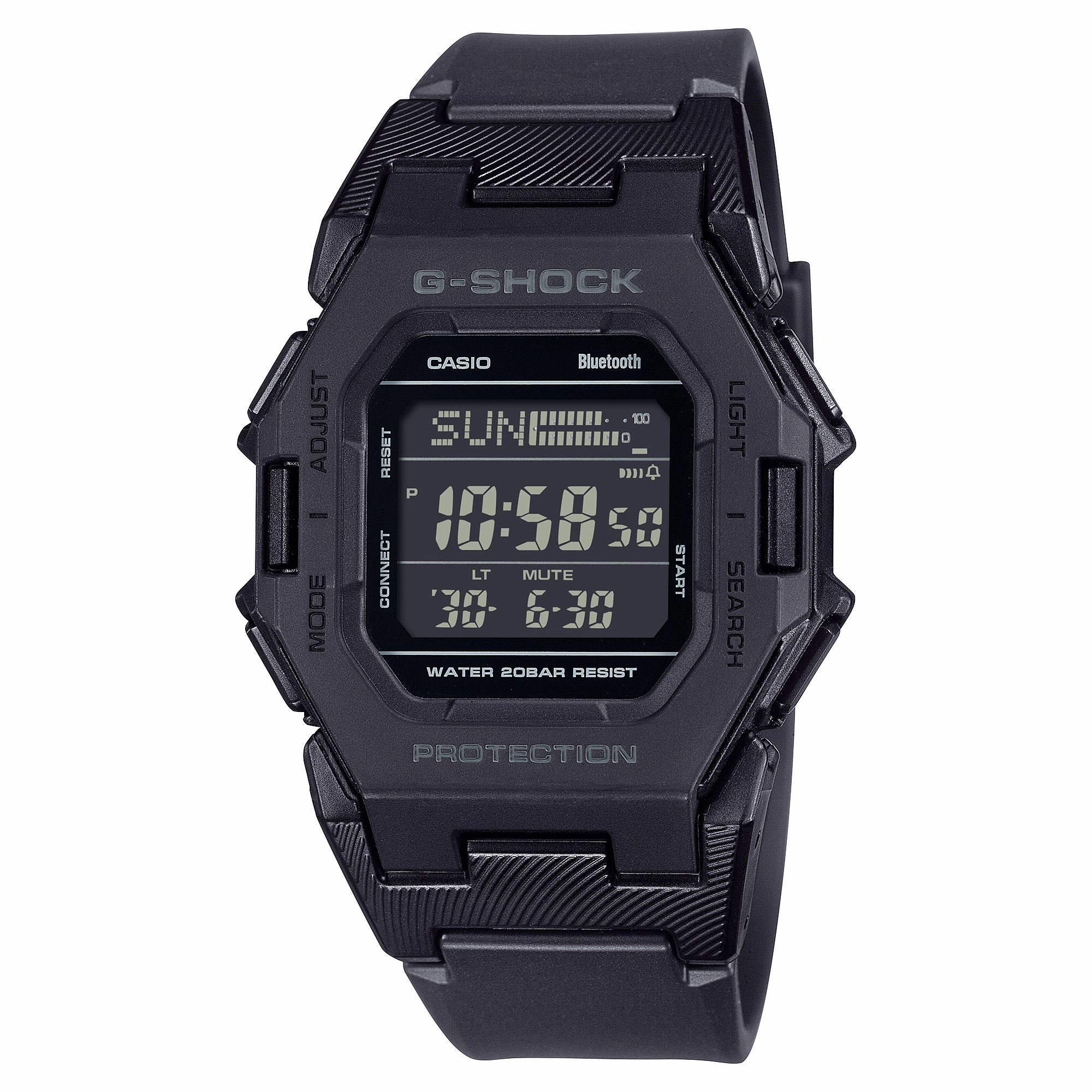 G-Shock Digital Black Resin Band Watch GDB500-1D