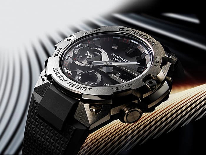 G-Shock DUO Carbon Core Connected Solar Mens Watch GSTB400-1A