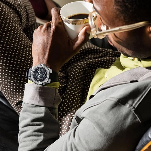 G-Shock DUO Carbon Core Connected Solar Mens Watch GSTB400-1A