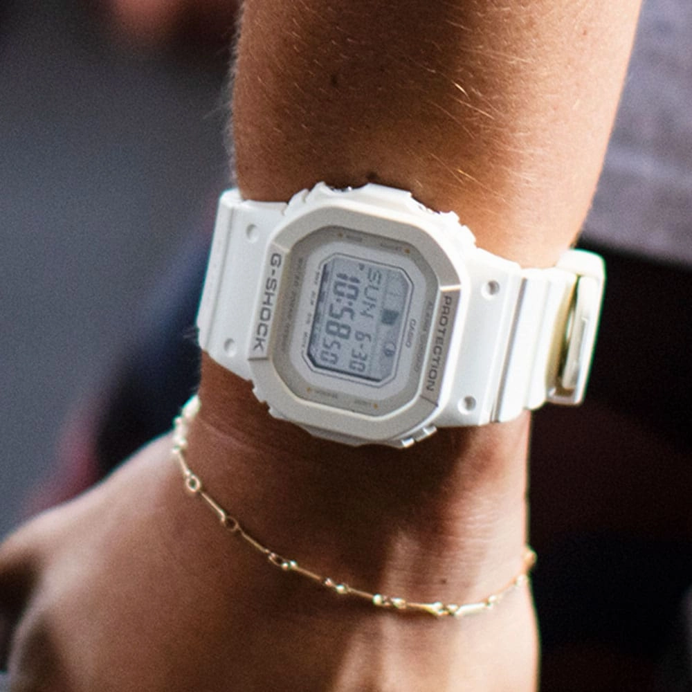 G-Shock G-LIDE White Resin Band Watch GLXS5600-7B