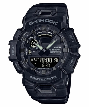 G-Shock G-Squad Black Resin Band Watch GBA900-1A