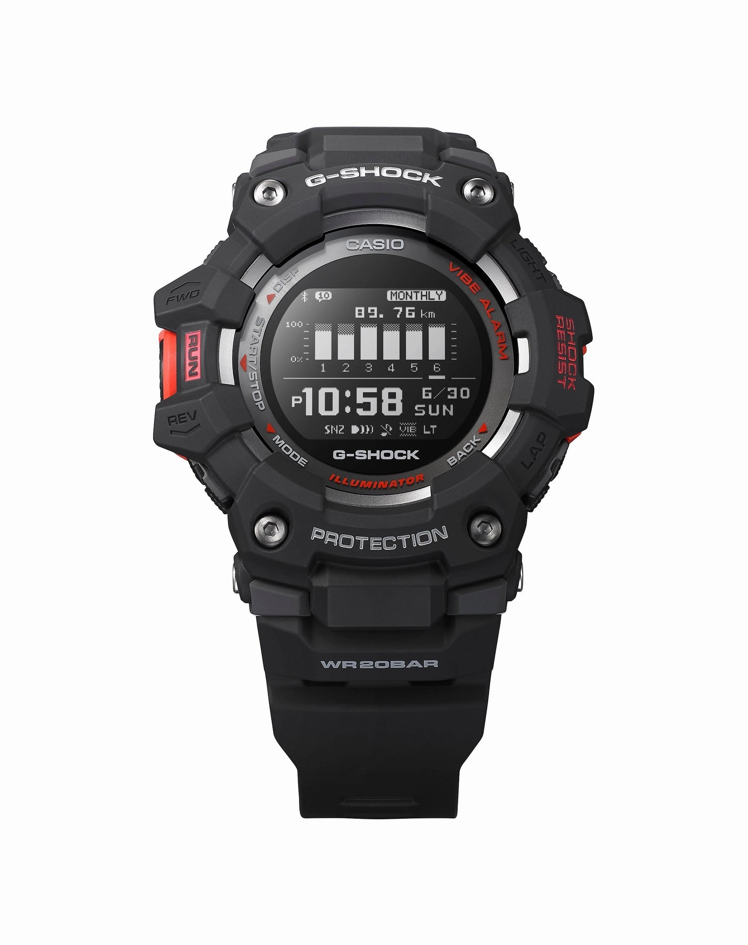 G-Shock G-Squad Distance Data Watch GBD100-1D