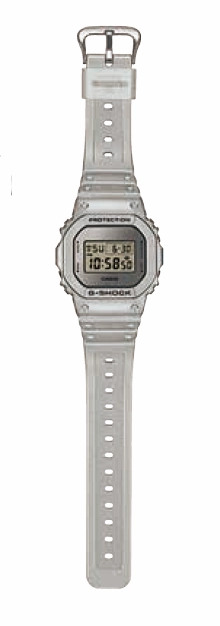 G-Shock Grey Resin Band Mens Watch DW5600FF-8D