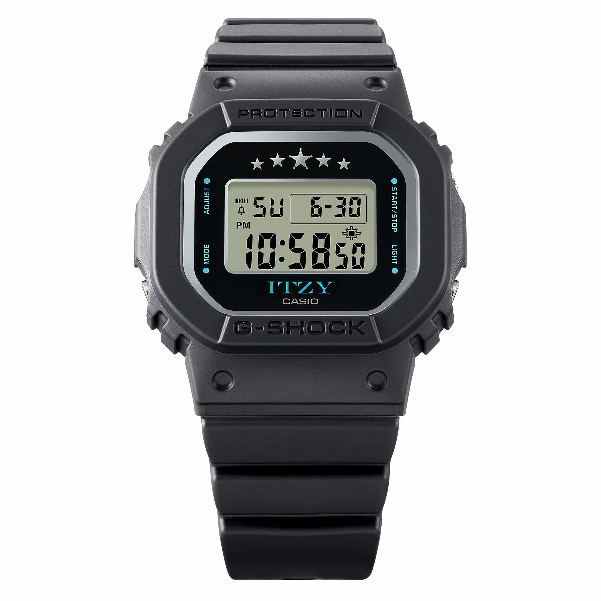 G-Shock ITZY Black Resin Band Watch GMDS5610IT-1D