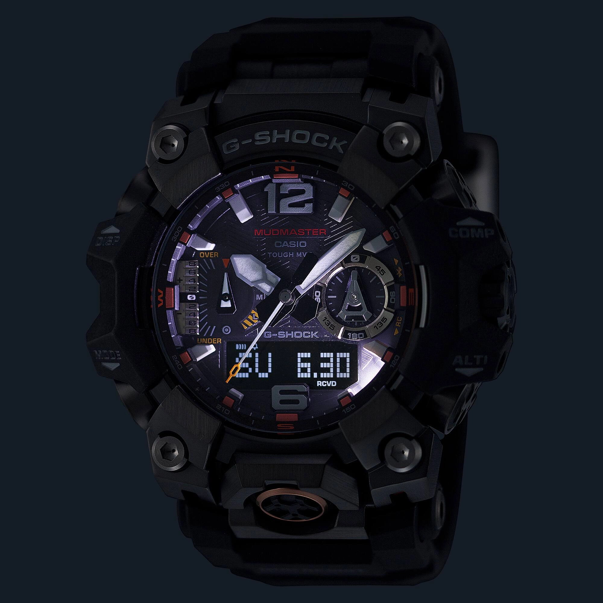 G-Shock Master of G-Land Mudmaster Black Resin Band Watch GWGB1000EC-1A