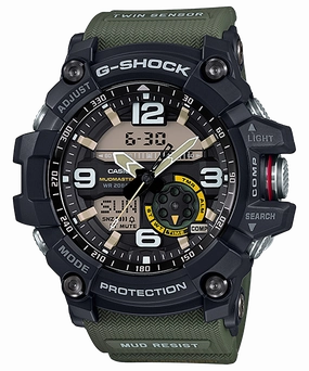 G-Shock Mudmaster Twin Sensor Rugged Watch with Super Illuminator GG1000-1A3