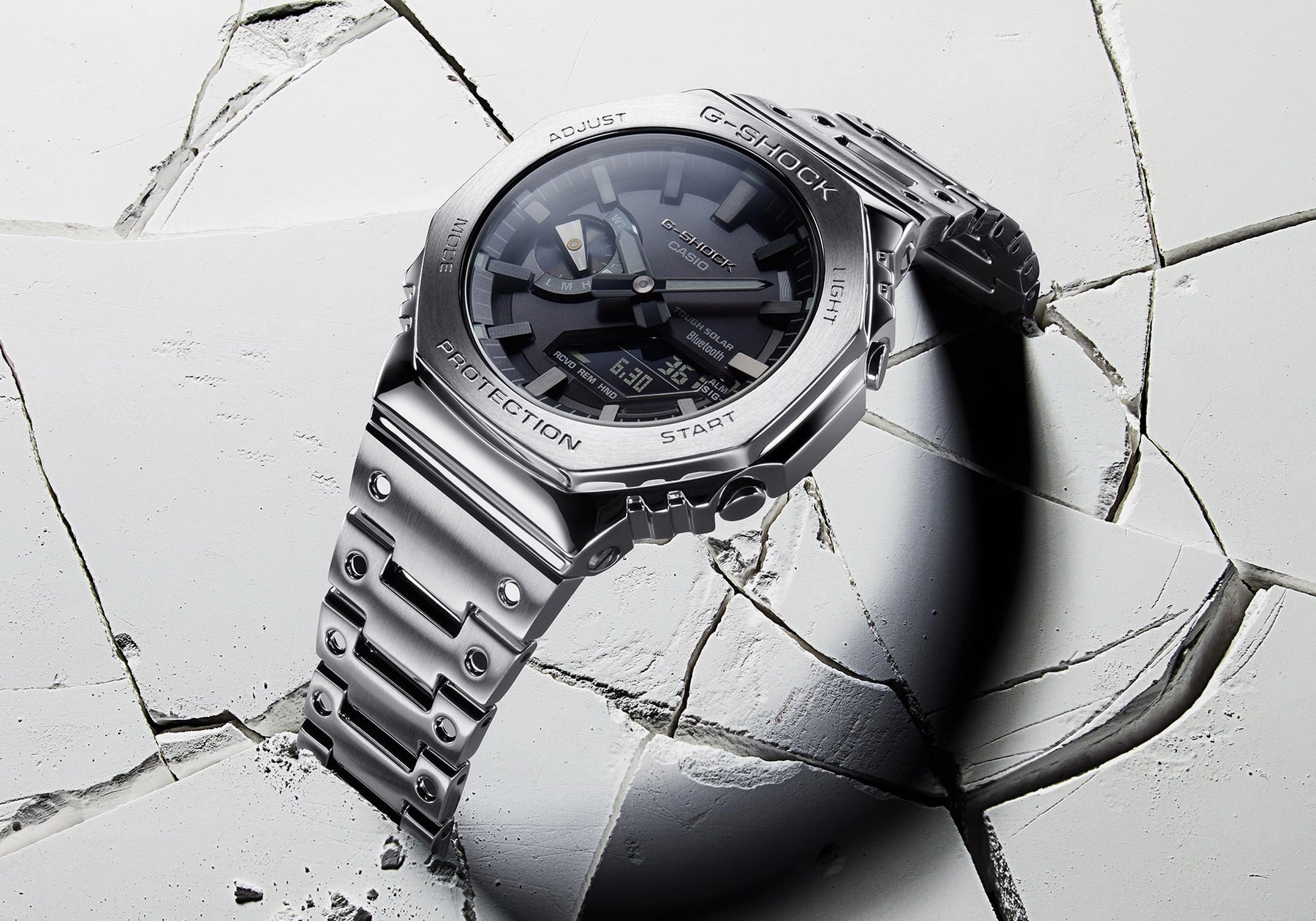 G-Shock Solar CasiOak Steel Bluetooth GMB2100D-1A