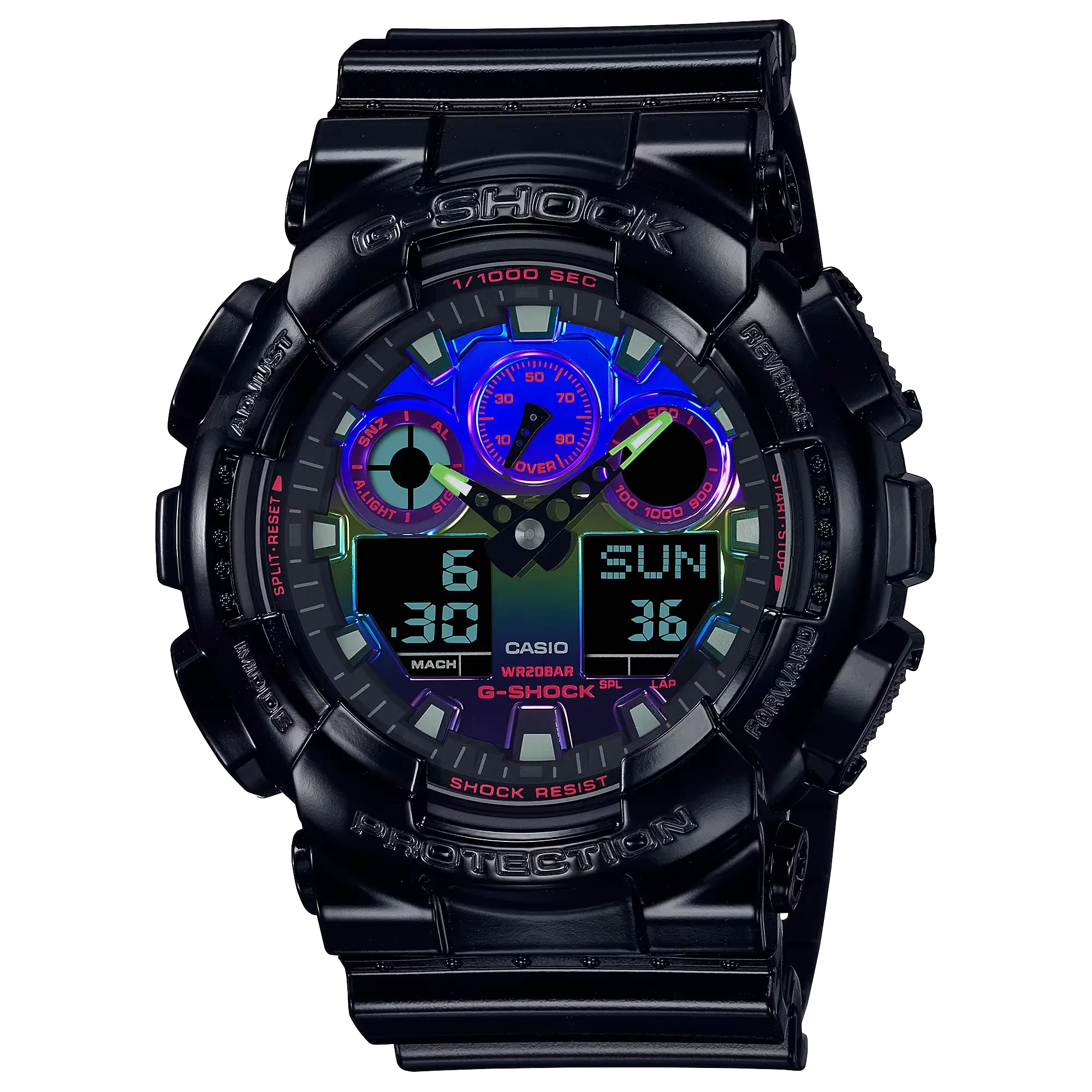 GA-100RGB-1A Virtual Rainbow Limited Edition Watch