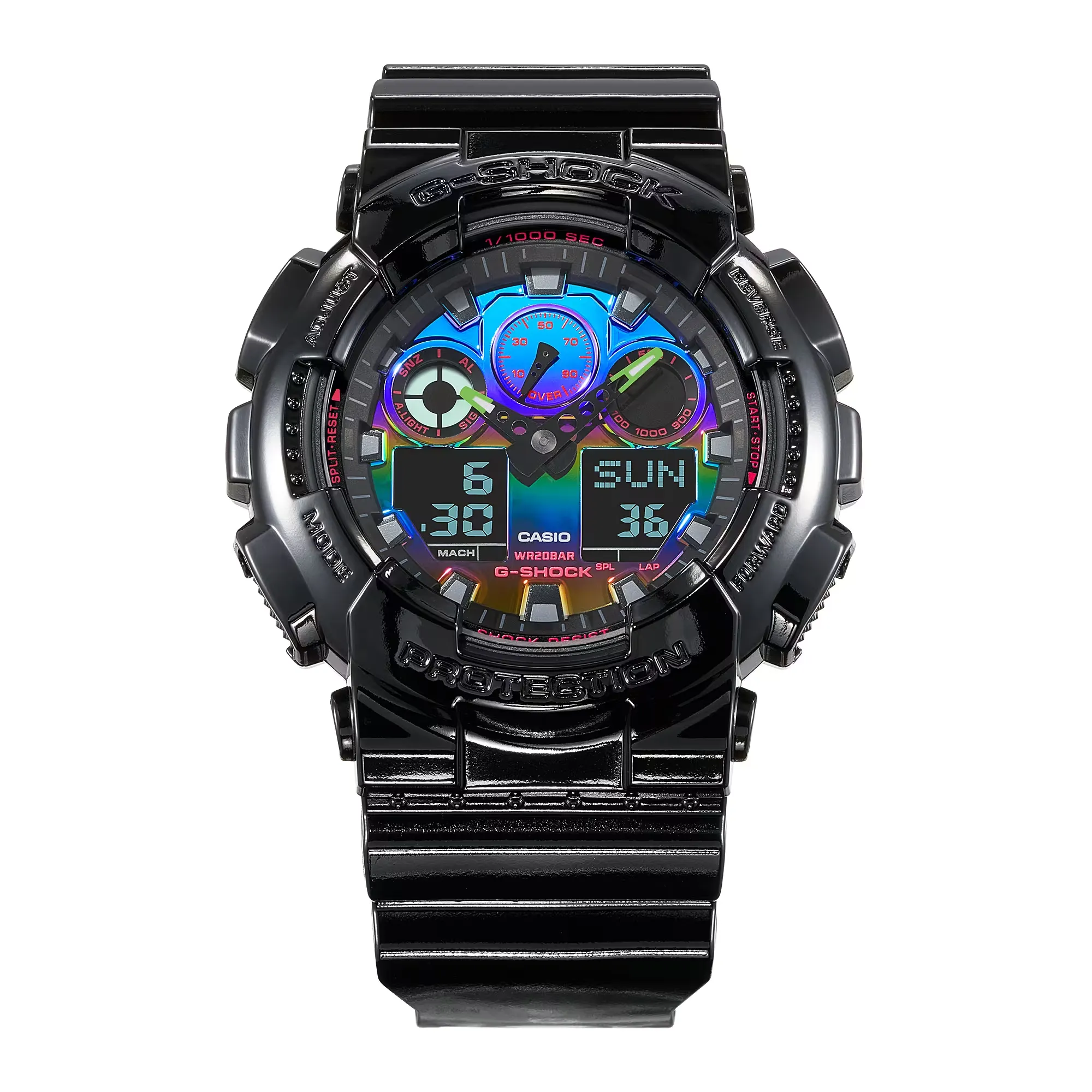 GA-100RGB-1A Virtual Rainbow Limited Edition Watch