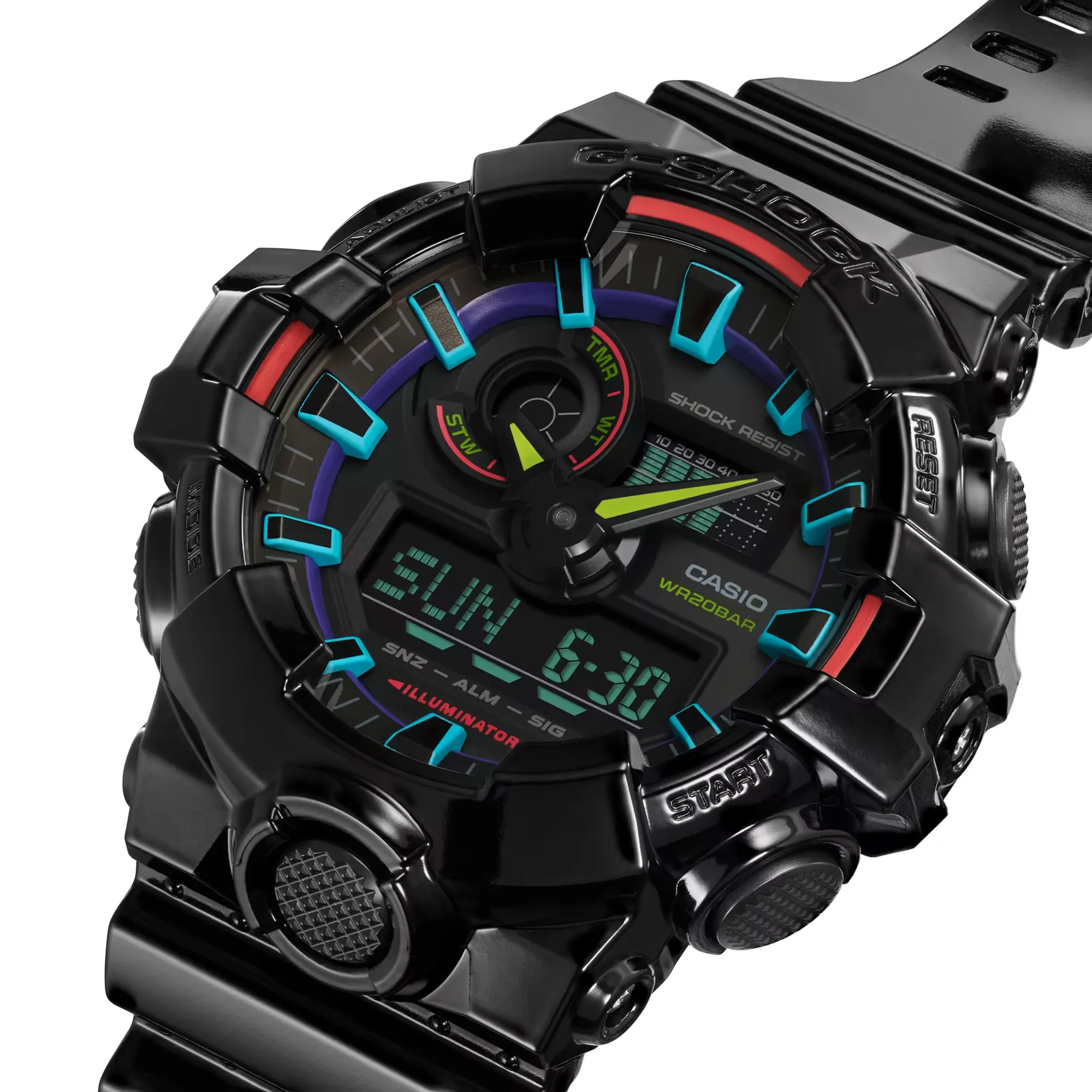 GA-700RGB-1A Virtual Rainbow Limited Edition Watch