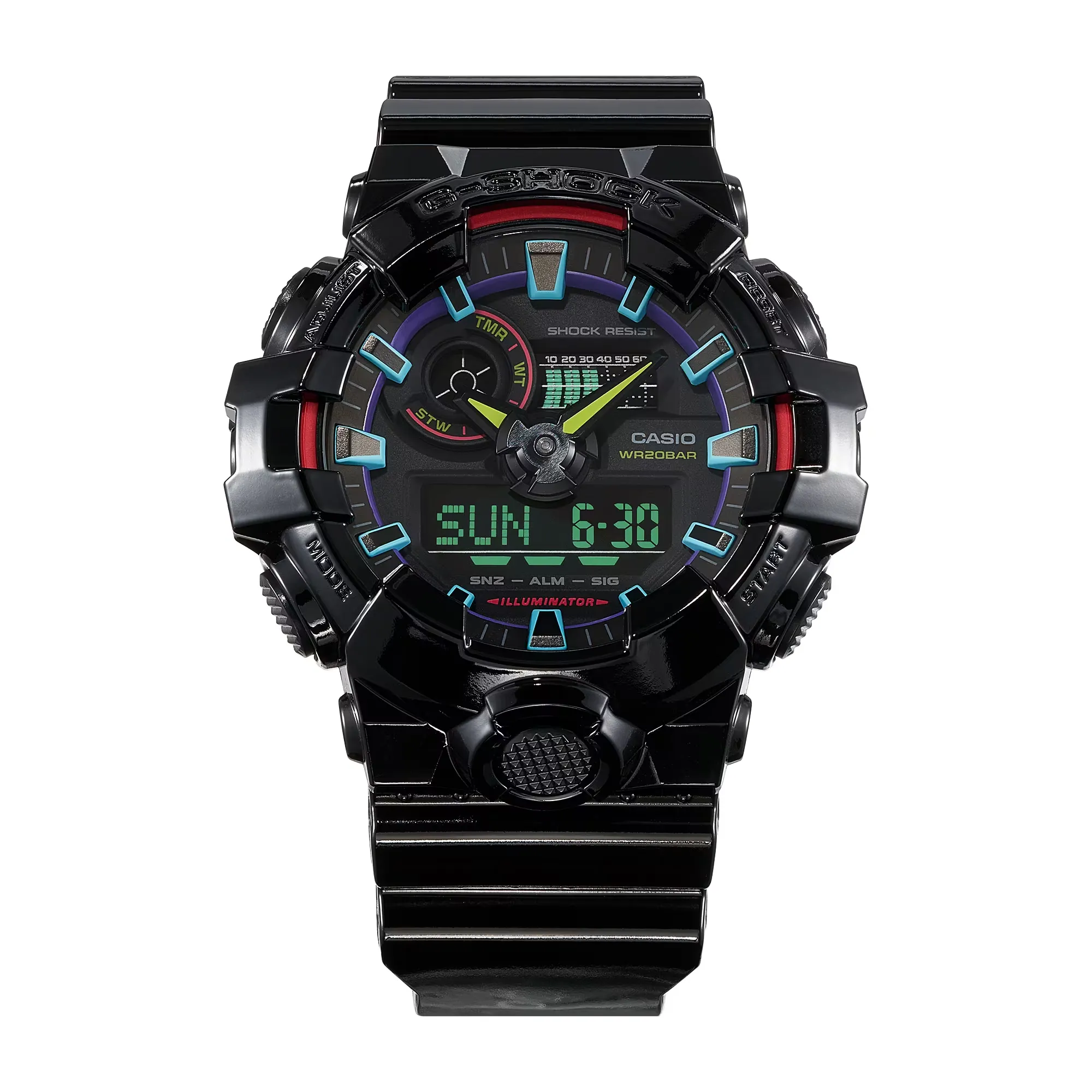 GA-700RGB-1A Virtual Rainbow Limited Edition Watch