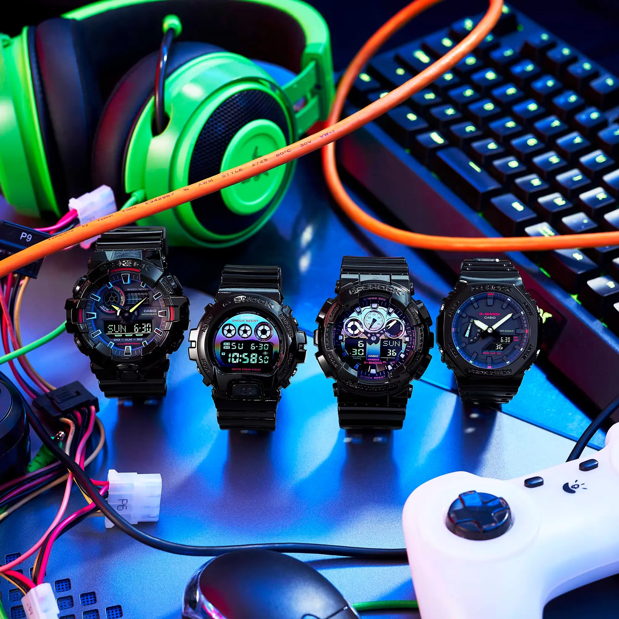GA-700RGB-1A Virtual Rainbow Limited Edition Watch